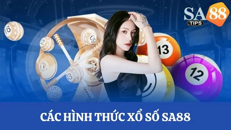 Các sản phẩm xổ số SA88 quay thưởng mỗi ngày phục vụ cho người chơi