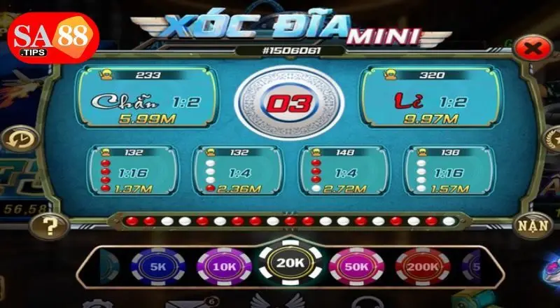 Mẹo và chiến thuật nâng cao cơ hội thắng khi chơi xóc đĩa SA88 Mẹo và chiến thuật nâng cao cơ hội thắng khi chơi xóc đĩa SA88
